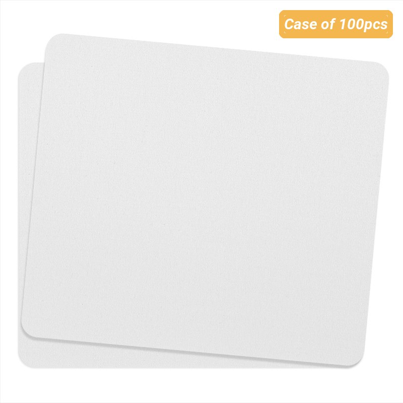 8.5 x 7.5 Inch Medium Mouse Pads for Sublimation Printing - Case of 100pcs