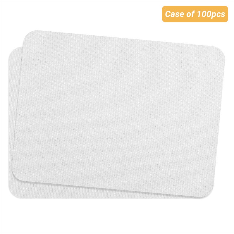 8 x 6 inch Small Mouse Pads for Sublimation Printing - Case of 100pcs
