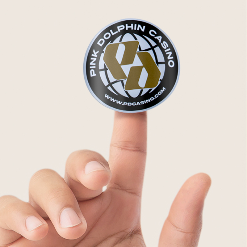 Metallic Silver and Gold Stickers