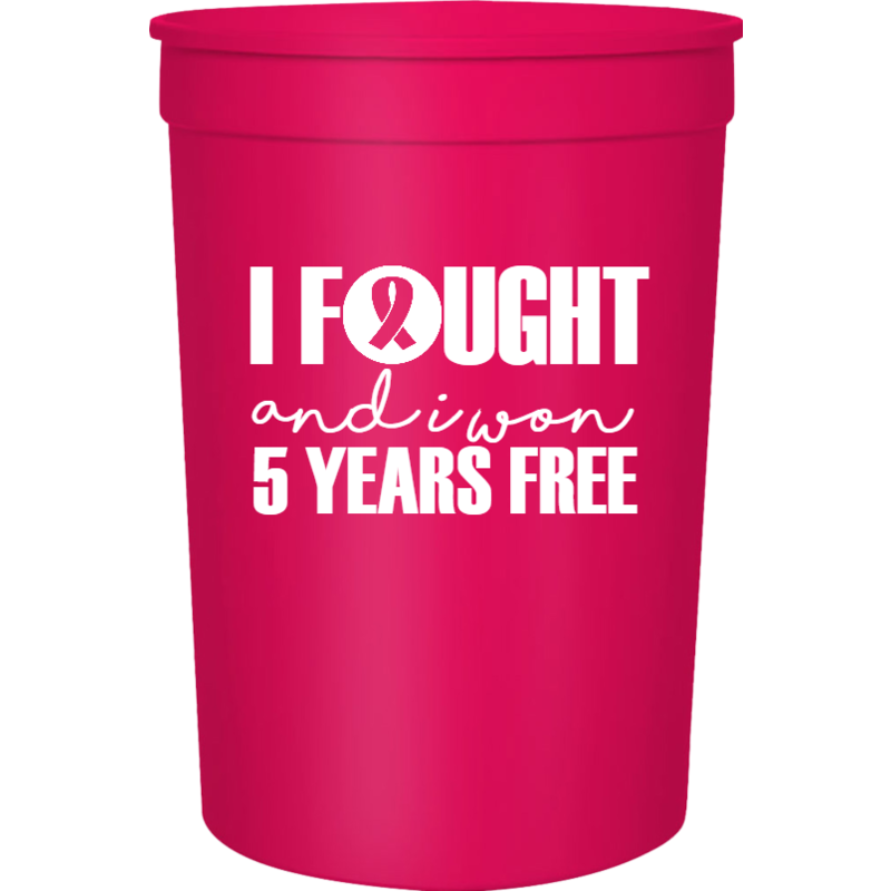 5. Custom Breast Cancer Awareness Water Bottles and Tumblers