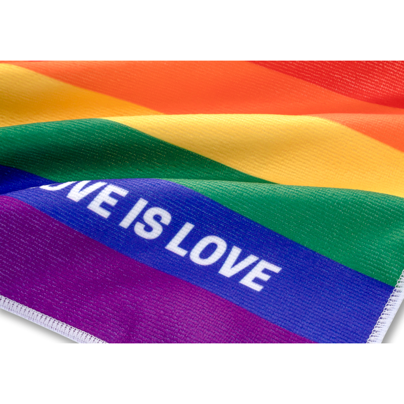 Custom LGBTQ Pride Rally Towels