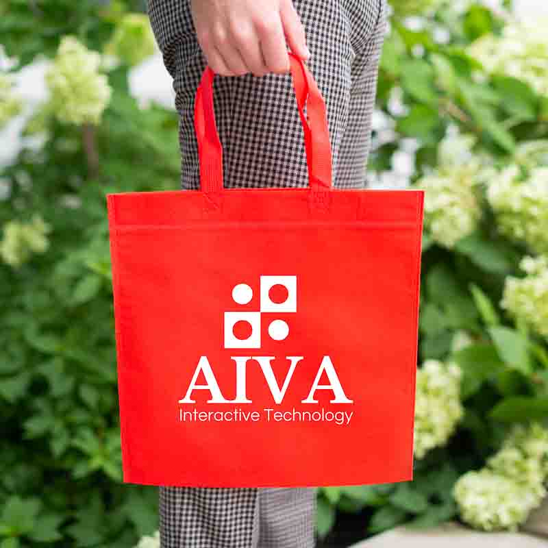 Custom Popular Non Woven Tote Bag Trade Show Totes