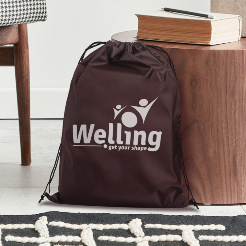 Drawstring nylon bag shop