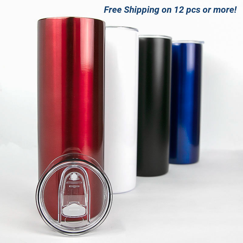 Blank 20 Oz. Stainless Steel Vacuum Insulated Tumblers - Tumbler