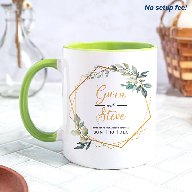 11oz Two Tone Full Color Mugs