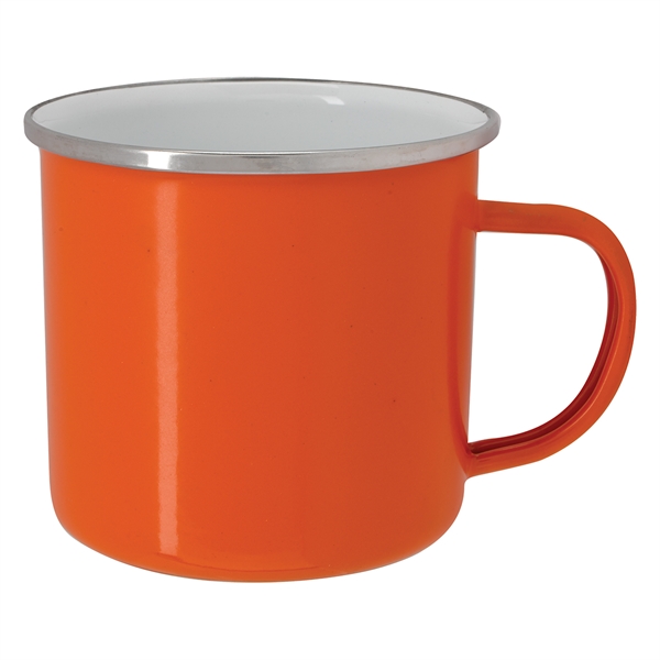 Orange - Enamel Mugs