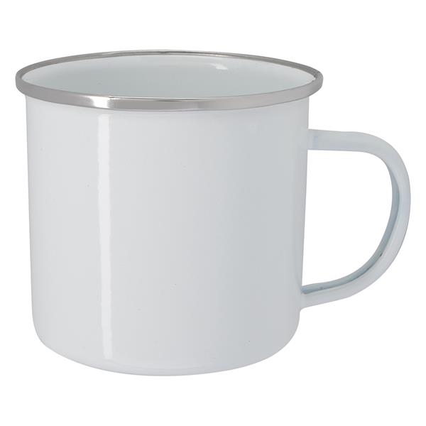 White - Metal Mugs