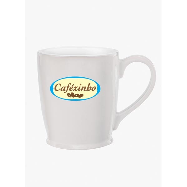 Kona Bistro Mug 16 oz_White - Coffee Cups
