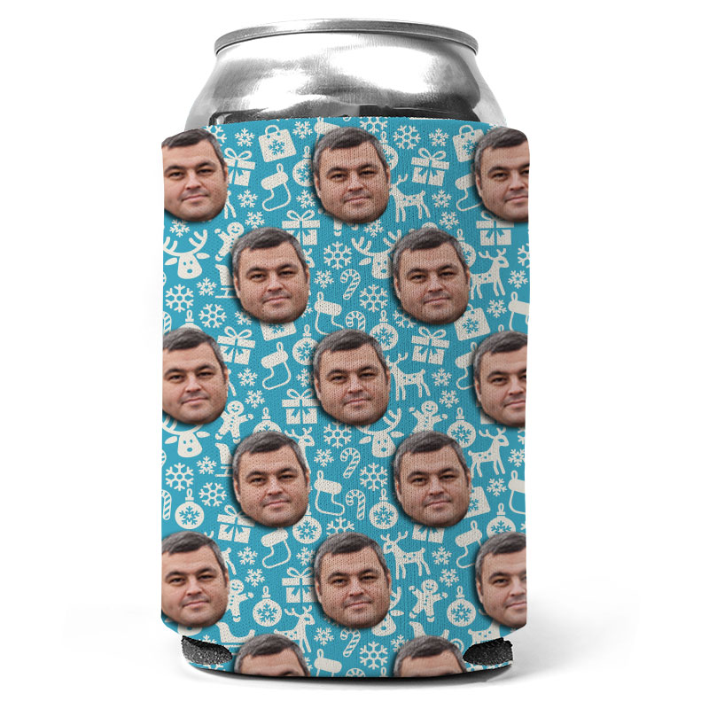 Custom Christmas Presents Can Coolers