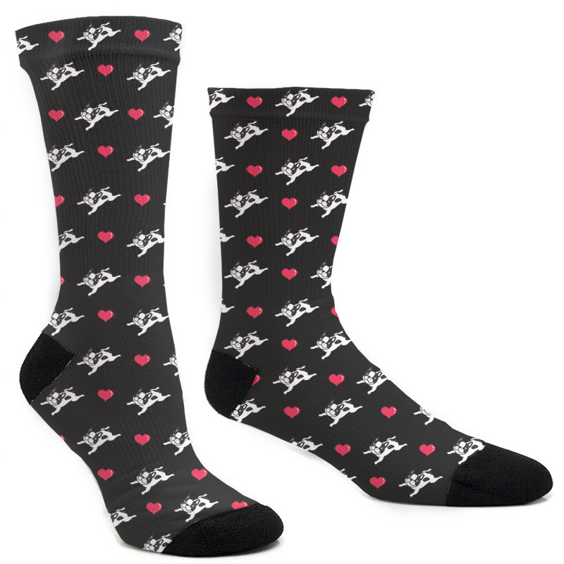 Custom Flying Dog Socks