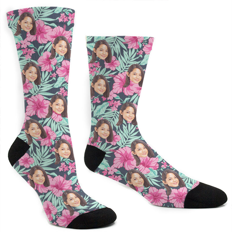 Custom Tropical Socks