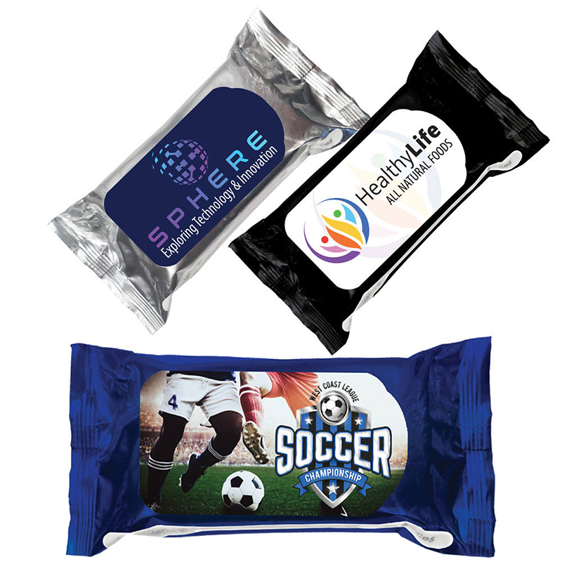 Full Color Antibacterial Wet Wipes