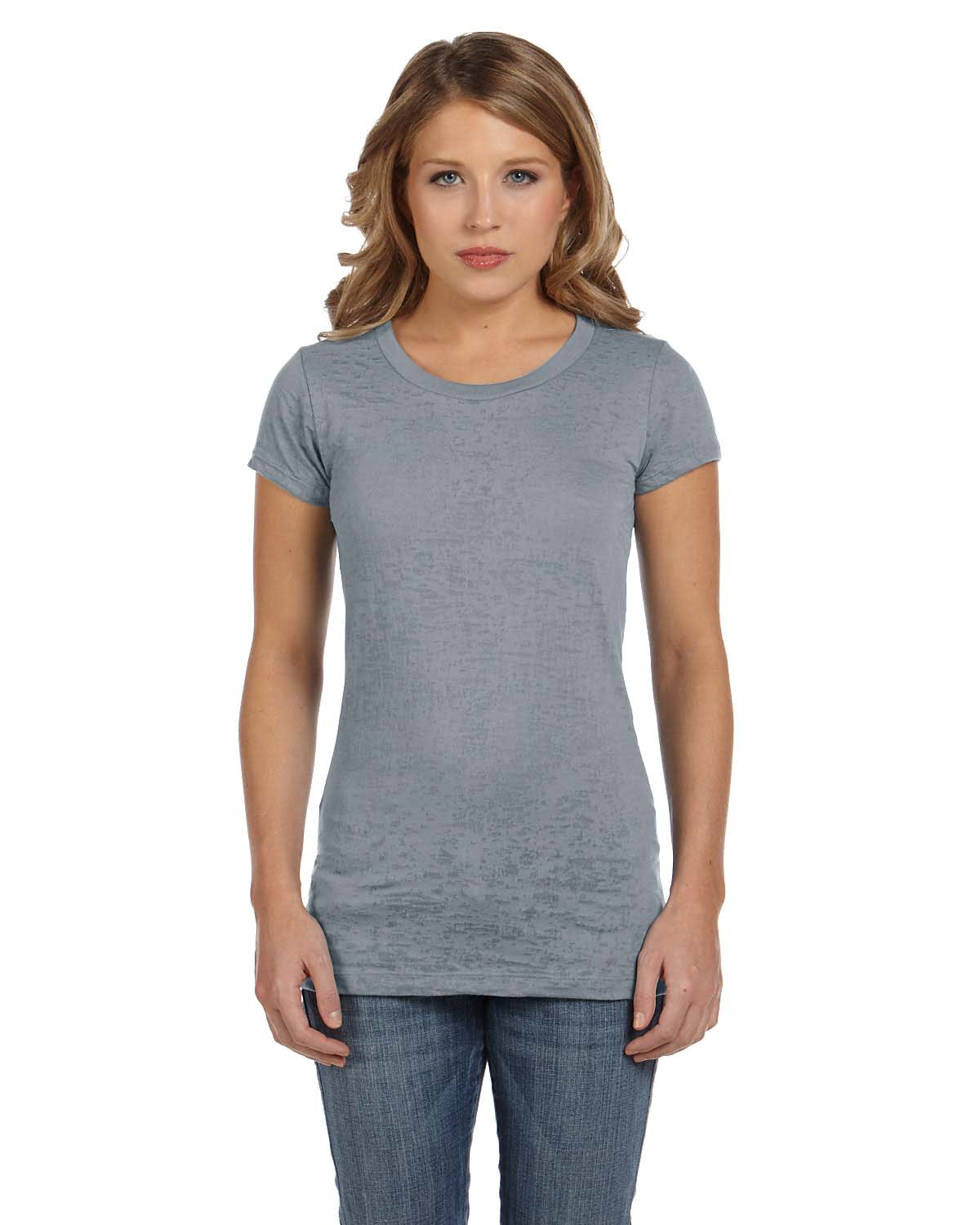 Bella Ladies Burnout Short-Sleeve T-Shirt | Short Sleeve & Tanks