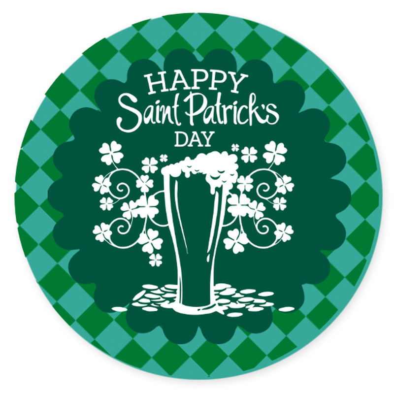 St. Patrick's Day #116928 - Promotional Coasters