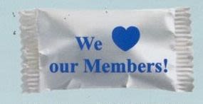 We Love Our Members - Candy-chocolate