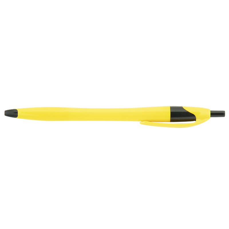 Yellow - Back - Ballpoint Pen