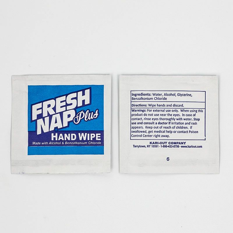 Moist Towelette Hand Sanitizer Wipes - Hand Sanitizer