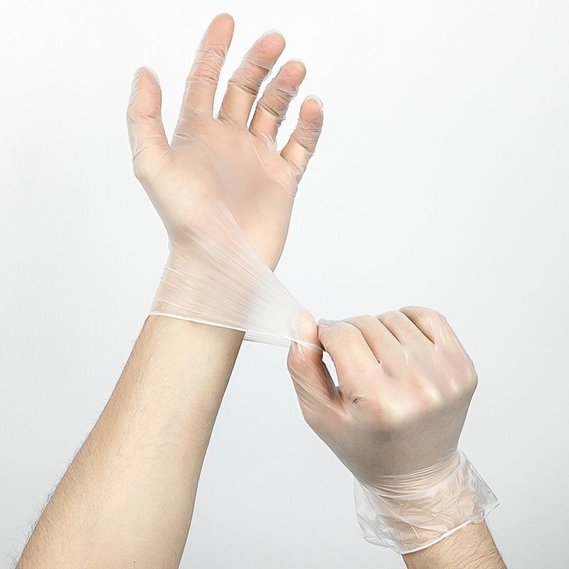 Low Minimum Disposable Vinyl Gloves - 