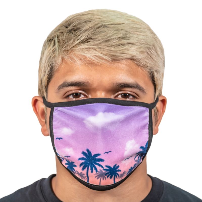 Palm Trees Face Masks - Blank Face Mask