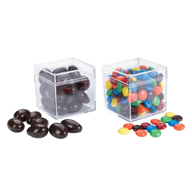 Cube Candy 4 Pack Set Chocolates - Gift Set
