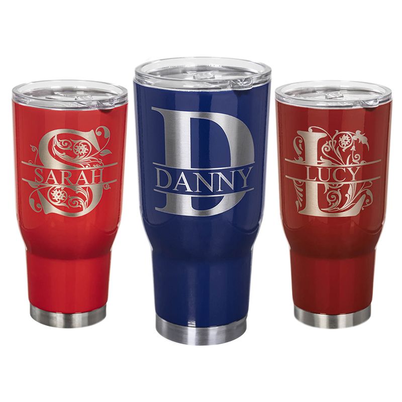 32 Oz. Laser Engraved Stainless Steel Tumblers