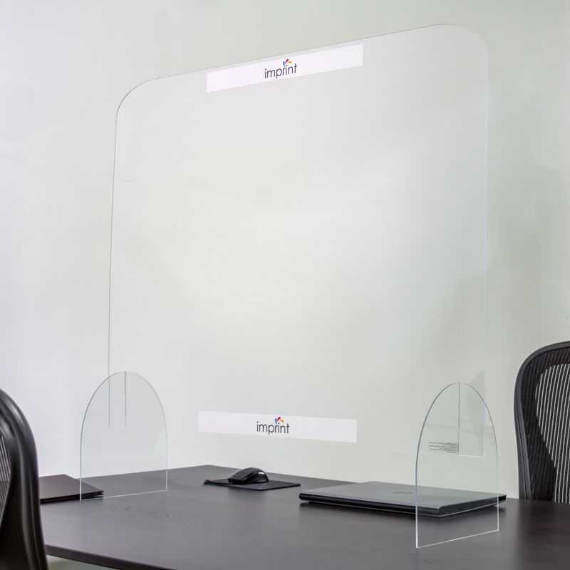 40 X 32 Inch Full Color Protective Acrylic Counter Barrier