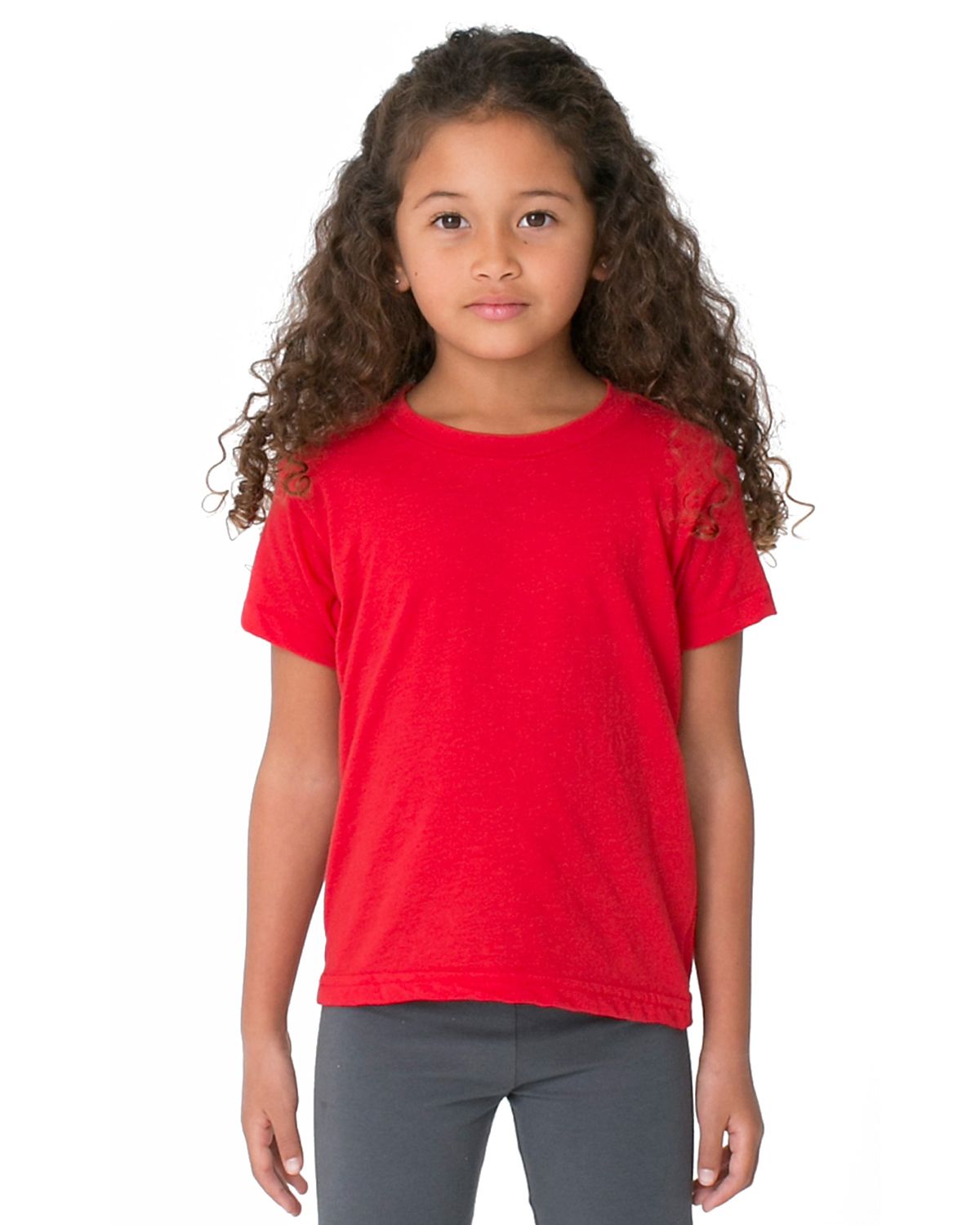 American Apparel Toddlers Poly-cotton Short-sleeve Crewneck