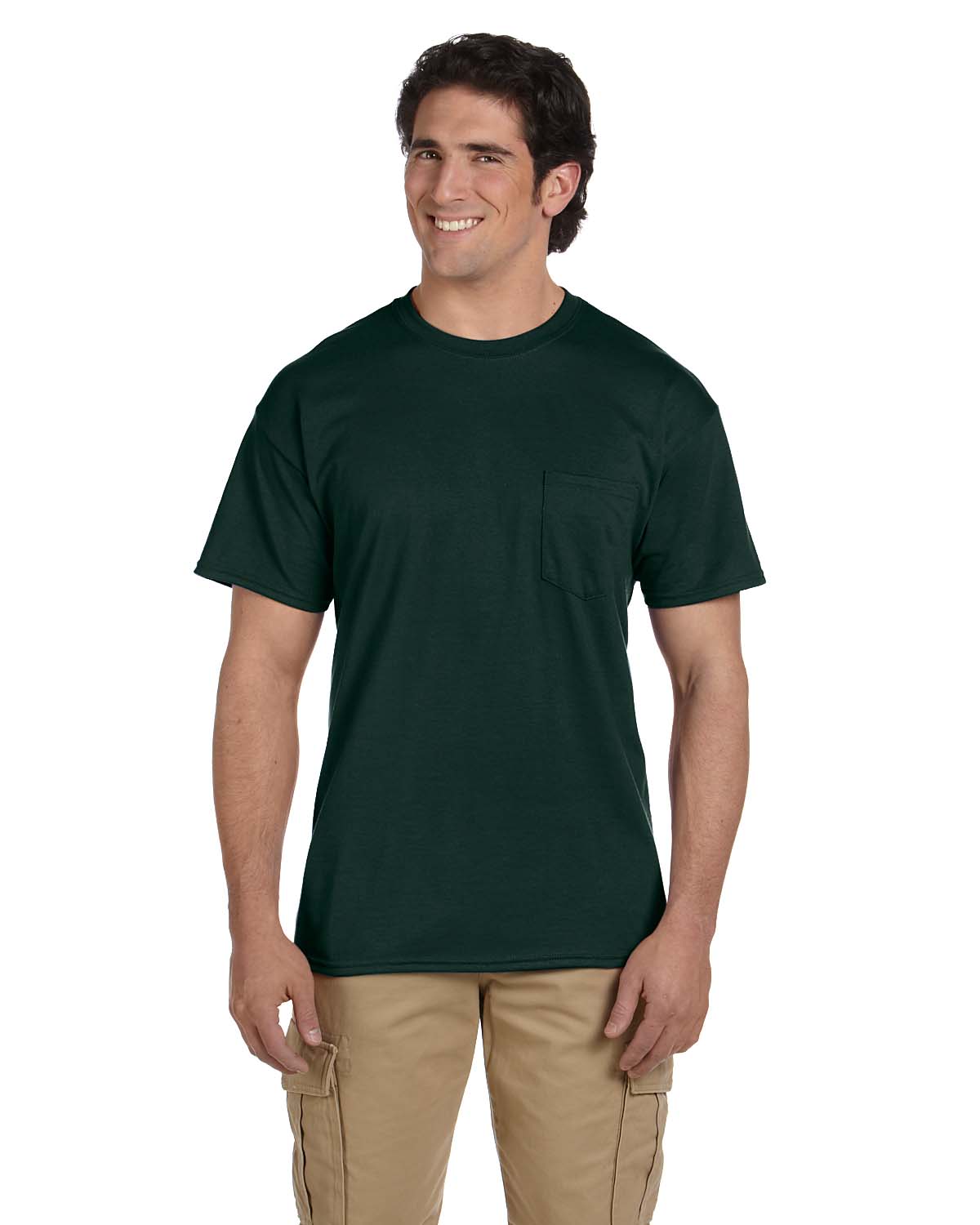 Gildan Dryblend&reg; 5.6 Oz., 50/50 Pocket T-shirt