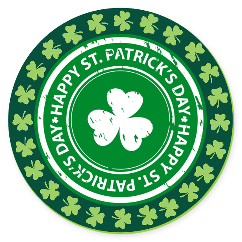 St. Patrick's Day #116863 - Beverage Coasters