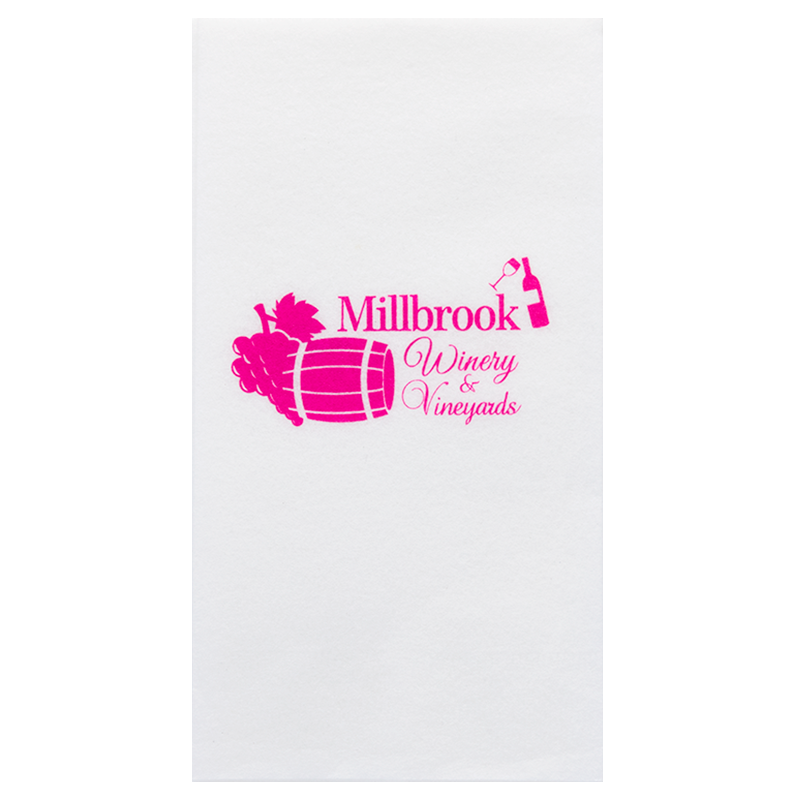 Printed - Pink - Buffet Guest Napkins