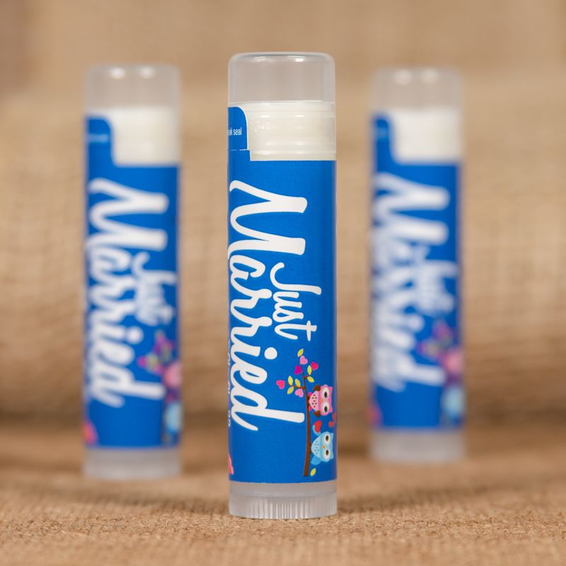 Translucent Lip Balm Tube with Full Imprint Colors - Lip Balm