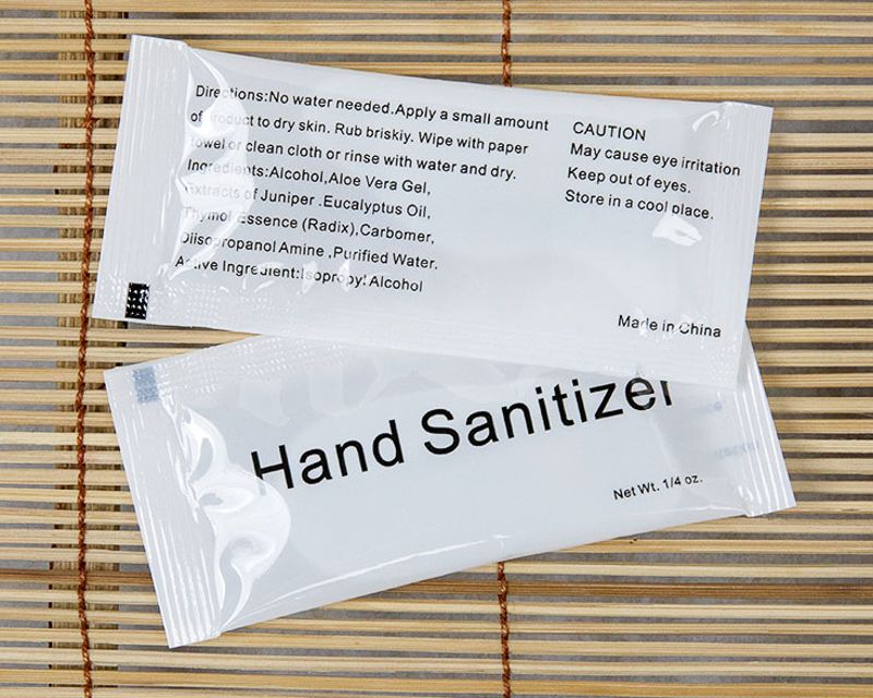 1_Instant Hand Sanitizer Gel Packets - 