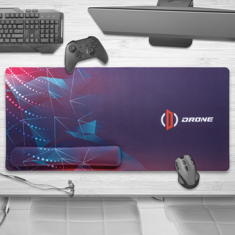 14.5 x 31.5 Inch Custom Gaming Mouse Pads With Foam Wrist Pad - Mouse Pad