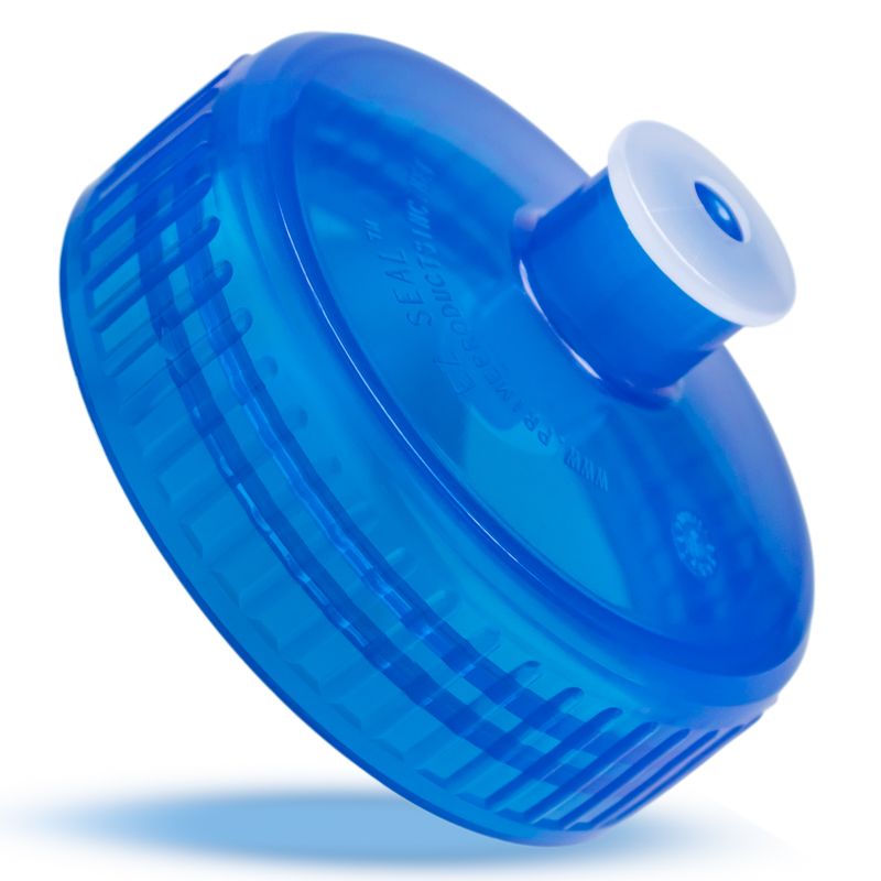 24 oz Sports Bottle Cap Translucent Blue - Water Bottle