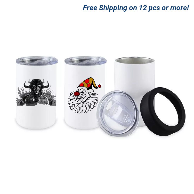 12 Oz. Full Color Stainless Steel Can Cooler Tumblers