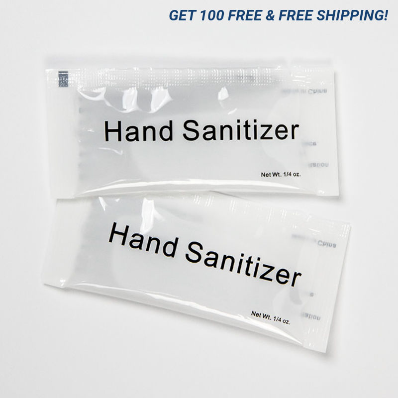Instant Hand Sanitizer Gel Packets