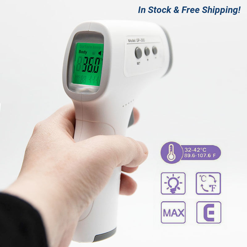 Touch Free No Contact Infrared Thermometers - 
