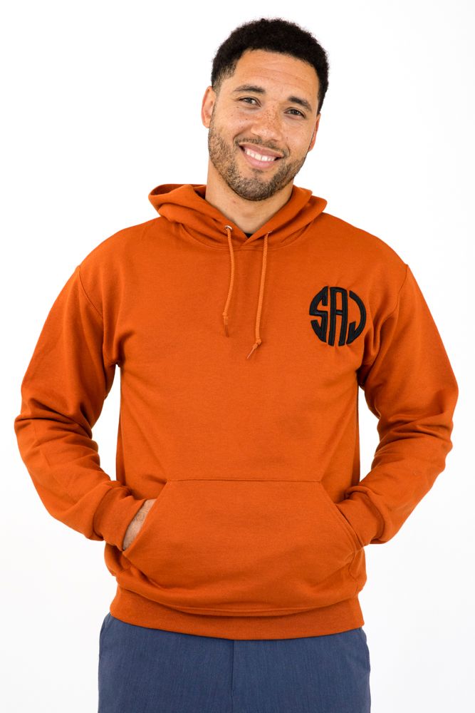 1 - Custom Embroidered Unisex Pullover Hoodies - Pullover