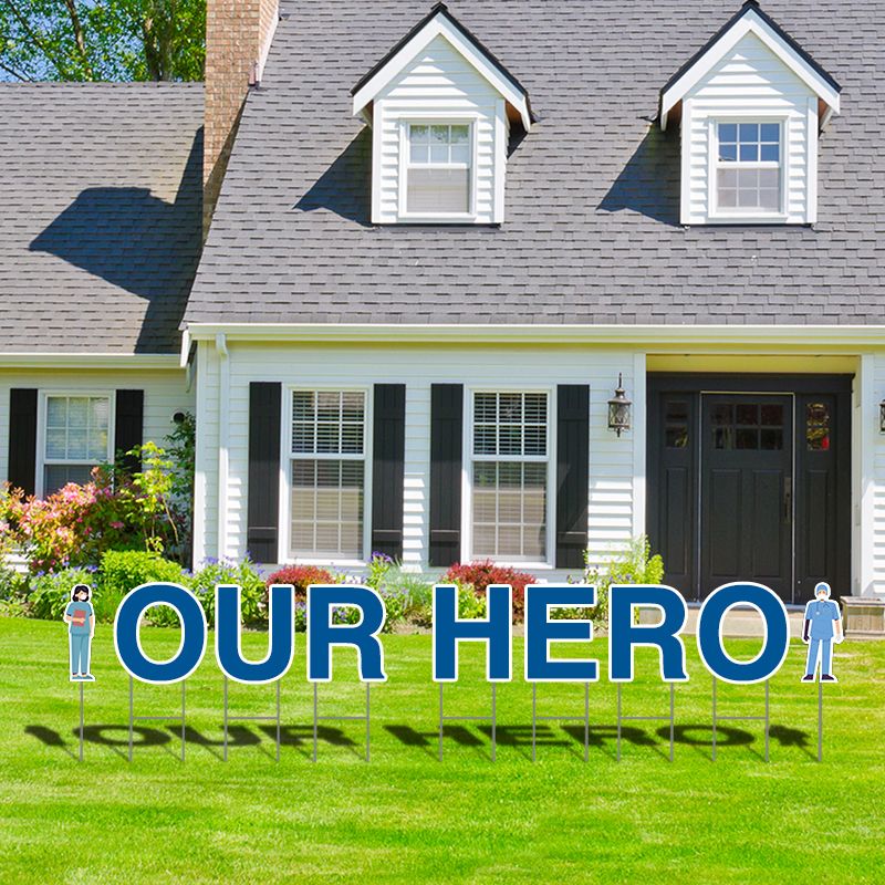 Our Hero Yard Letters - 