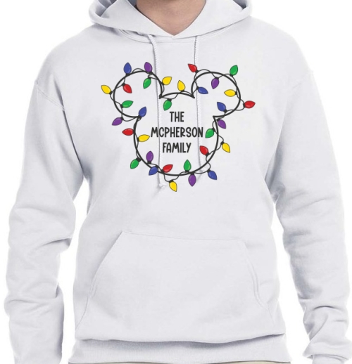 Christmas Lights Theme Park Inspired