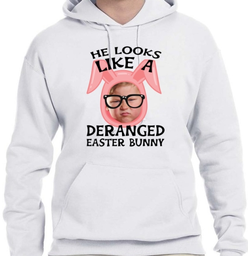 Funny Christmas Movie Custom Photo Easter Bunny