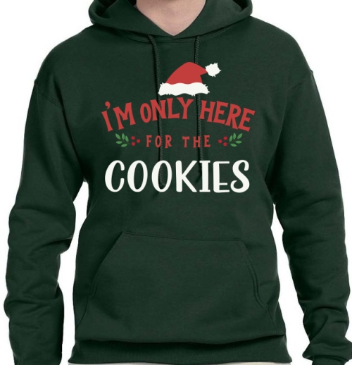 I'm Only Here For Christmas Custom Text