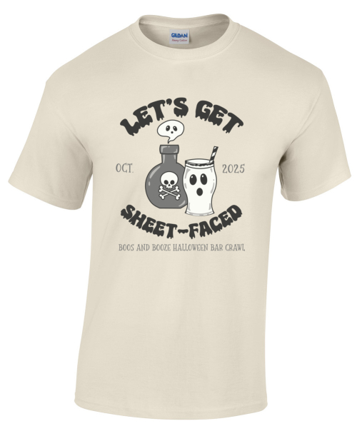 Let’s Get Sheet-faced Ghost Halloween Party