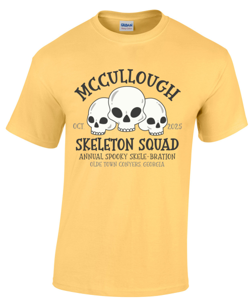Custom Name Skeleton Squad Halloween Spooky Season