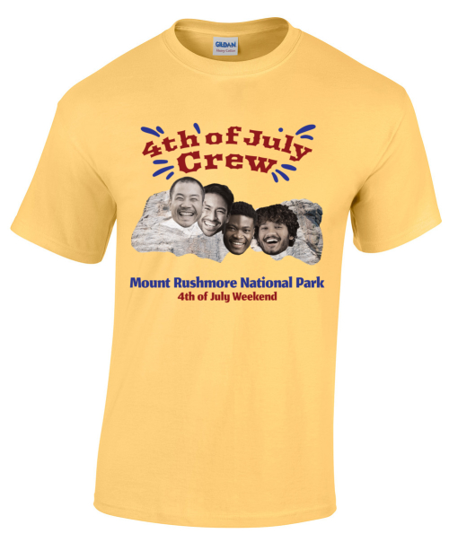 4th Of July Crew Mount Rushmore Custom Photos