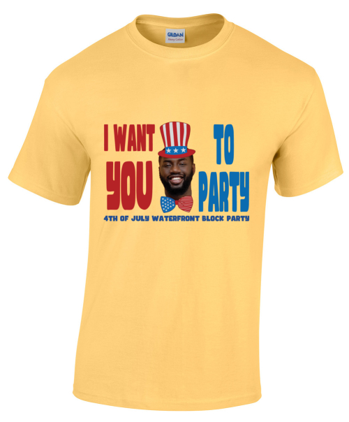 4th Of July Uncle Sam Custom Photo I Want You To Party