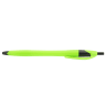 Lime Green - Back - Pen, Pens, Office Supplies, Click Pen, Click Pens, Ballpoint Pen, Grip Pen,