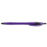 Purple - Back - Pen, Pens, Office Supplies, Click Pen, Click Pens, Ballpoint Pen, Grip Pen,