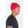 1_Red_Custom Embroidered Snug Fit Beanies - 