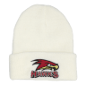 White Beanie with 2 Imprint color - 